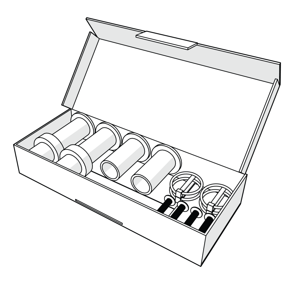 Eglu Pro Wheels Fasteners Pack 114.0129