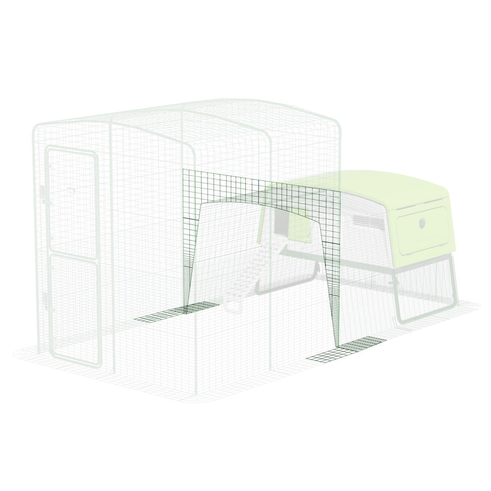 Eglu pro mit anschluss-set