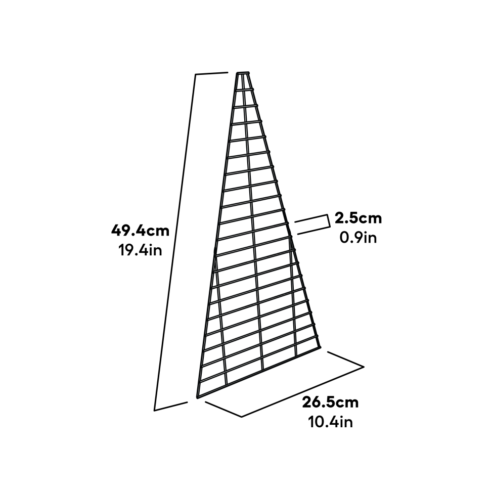Eglu Go Run Panel Corner Dimensions (005.1051)