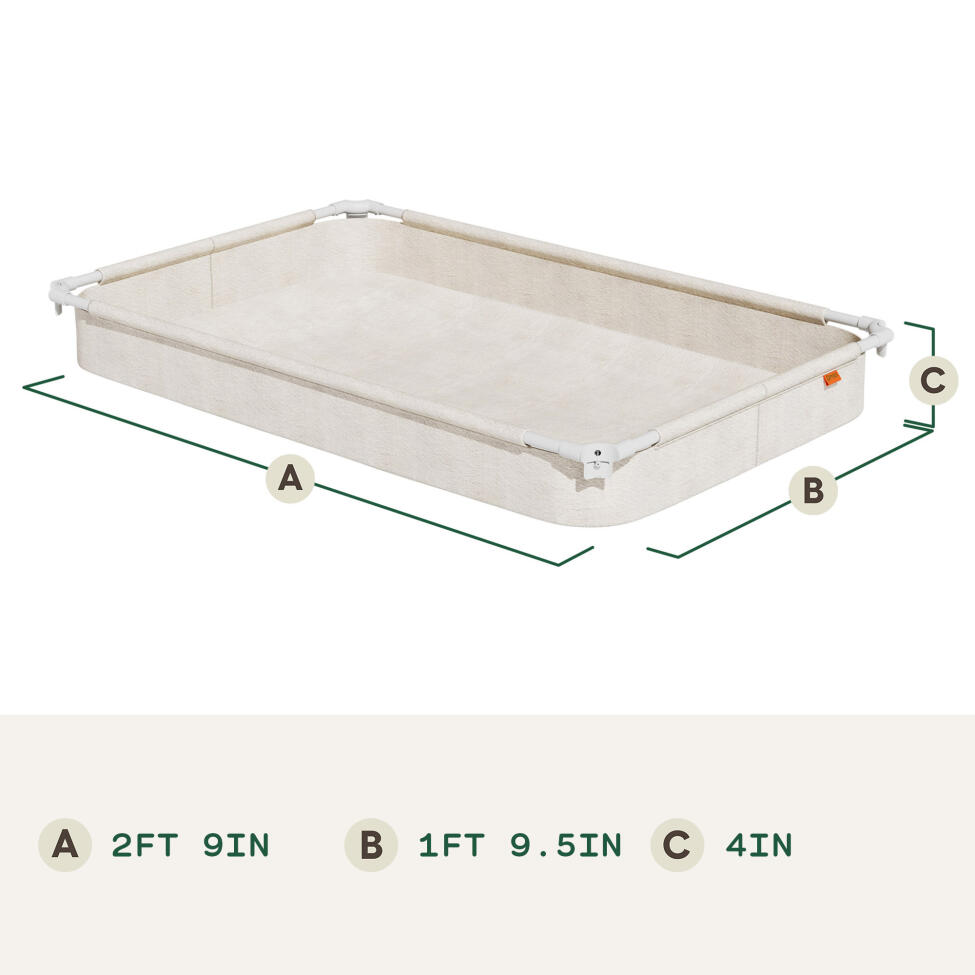 Hamster cage storage dimensions (in)