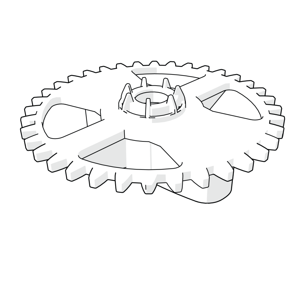 Handgriff-stirnradgetriebe (106.1012)