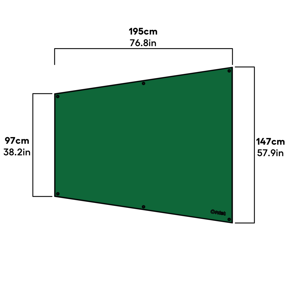 Couvercle robuste pour Eglu Classic - dimensions pleine longueur (810.0089)