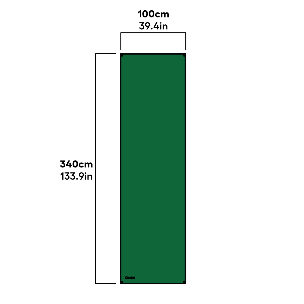 Heavy duty extension cover with gutter edge for Eglu pro - full run dimensions (810.0527)