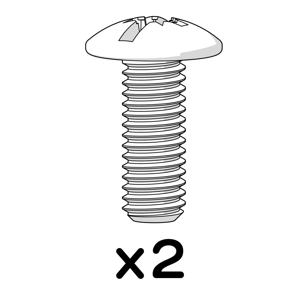 Machine Screw Combo Truss Head M6 X 16mm (800.0241)