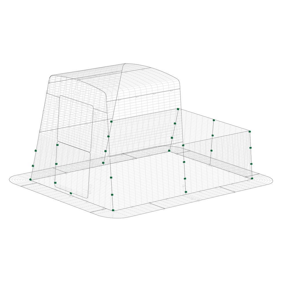 Mighty clip b (11mm run clips)