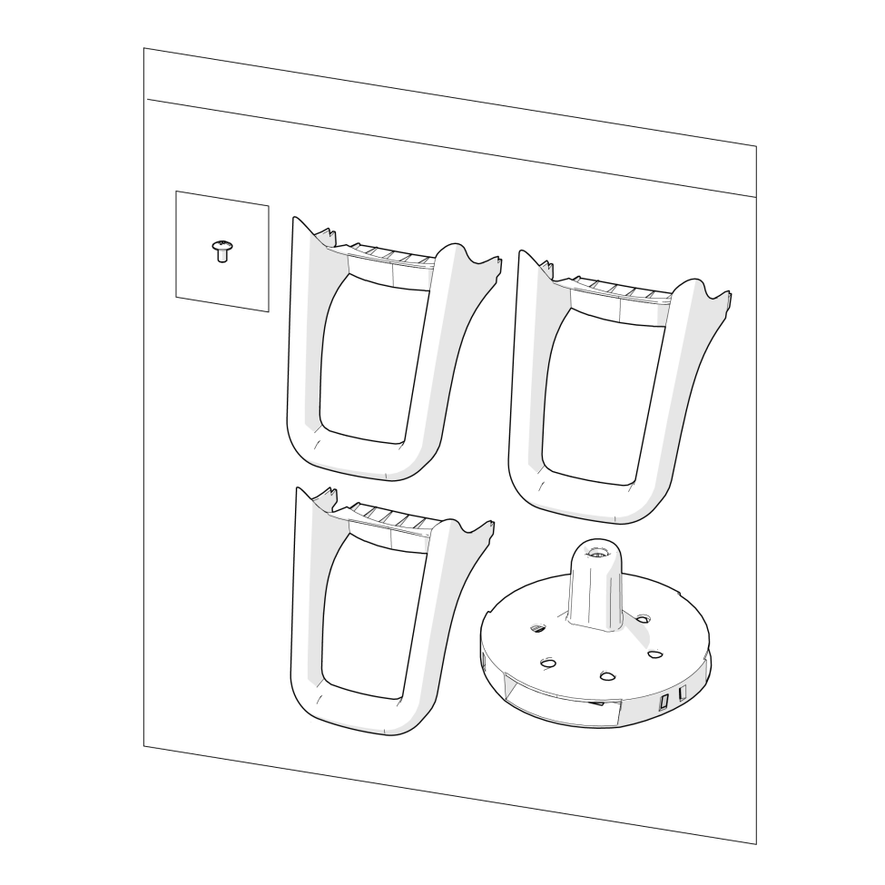 Afvalvrije kippenvoerbak 2,5 kg – set met poten