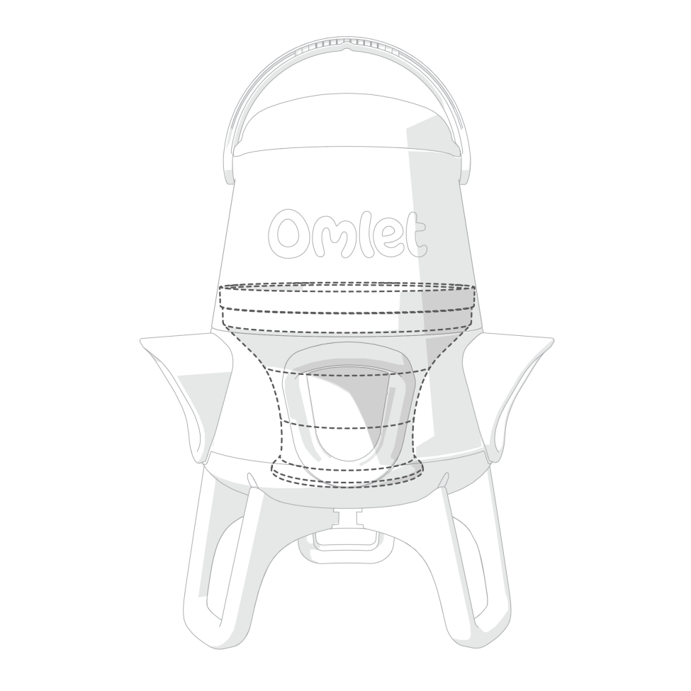 No waste hühnerfuttertrichter