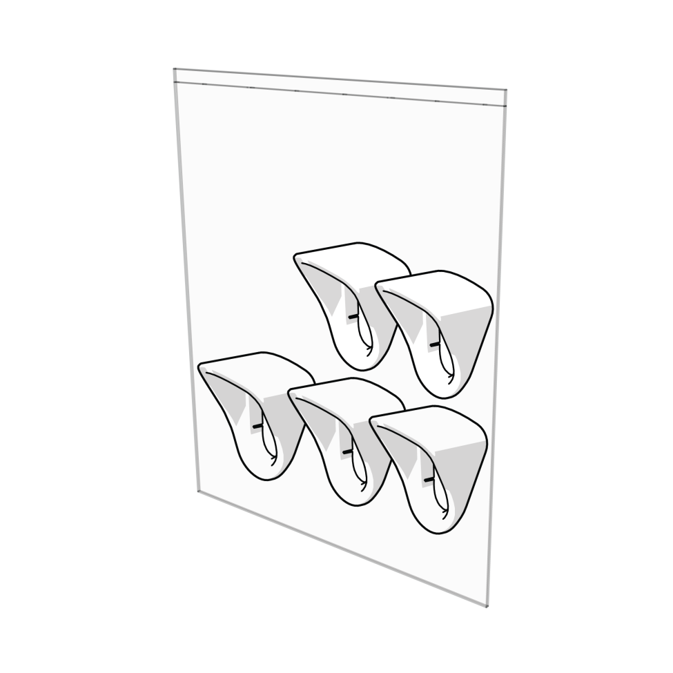 No waste chicken feeder rain hood pack