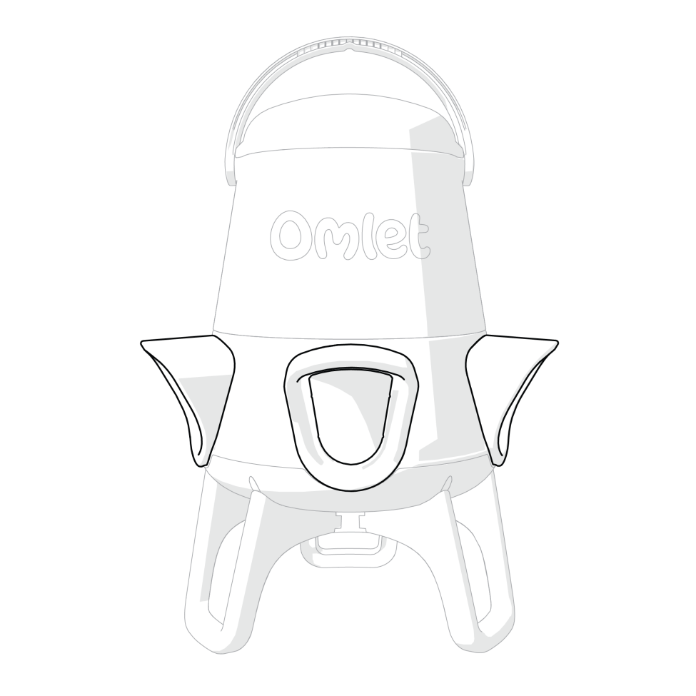 No waste chicken feeder rain hood pack