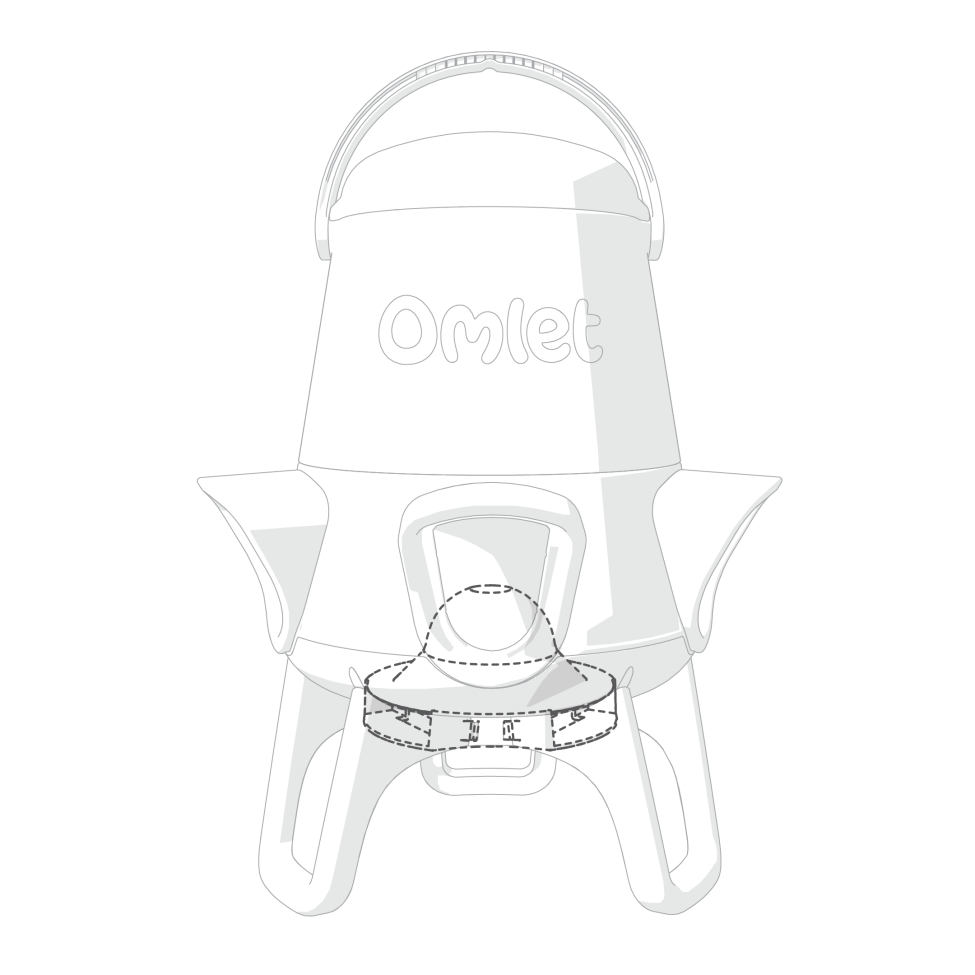 No waste hühnerfütterungsständer leg pack
