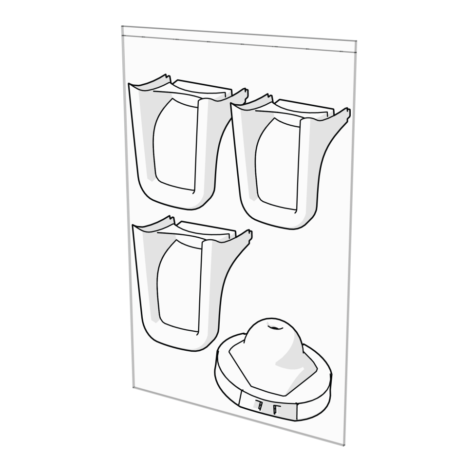 No waste hühnerfütterungsständer leg pack