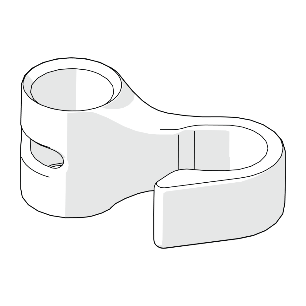 Omlet chicken fencing - gate clip (078.1026)