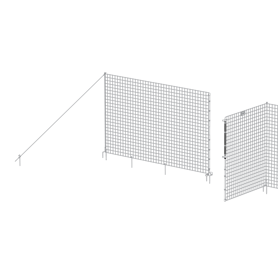 Omlet chicken fencing - gate pole top (078.1002)