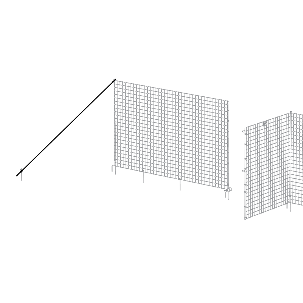 Omlet chicken fencing - single guy line mk2 (078.1029)