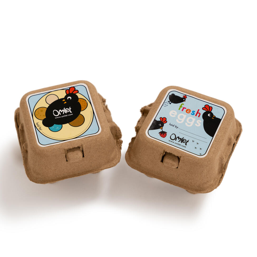 Omlet æggebakker - plads til 4 æg