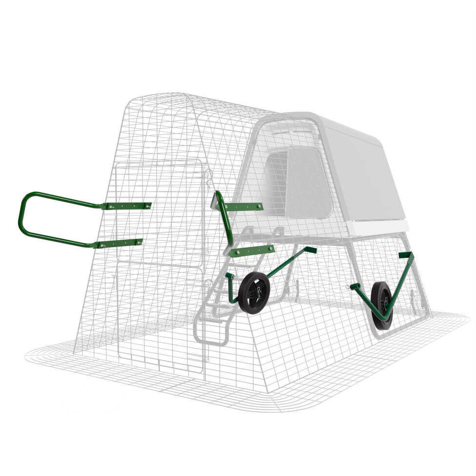 Eglu Go up chicken coop wheels and handle bundle