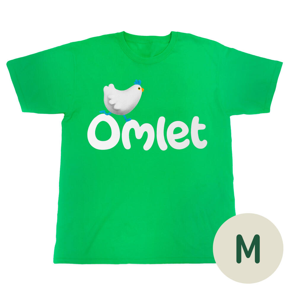 Omlet t-shirt green