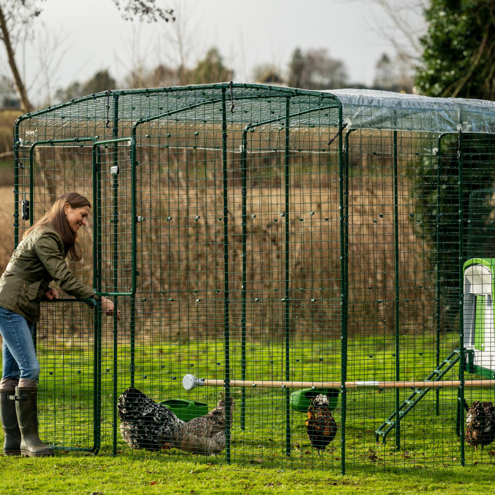 Den tydliga walk in run cover