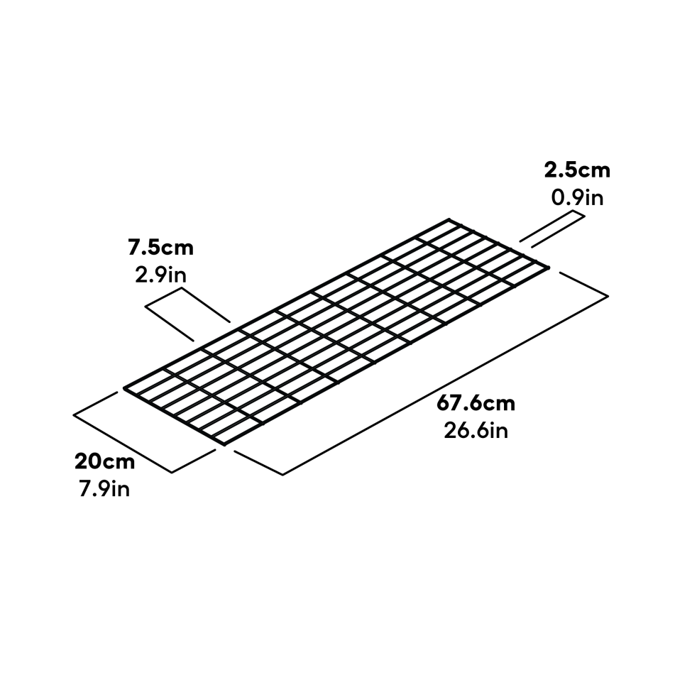 Run Panel Side Skirt Eglu Go Dimensions (005.1062)