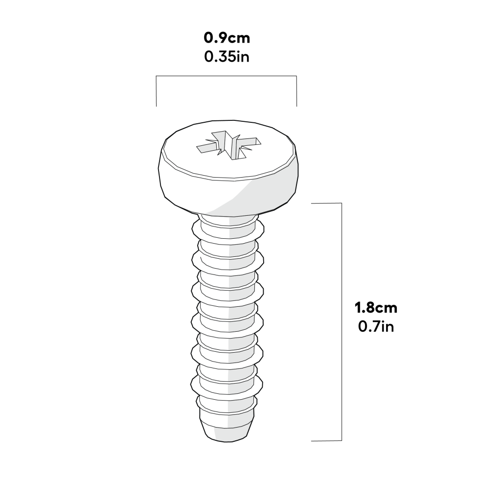 Self Tapping Screw 4.8 x 18mm
