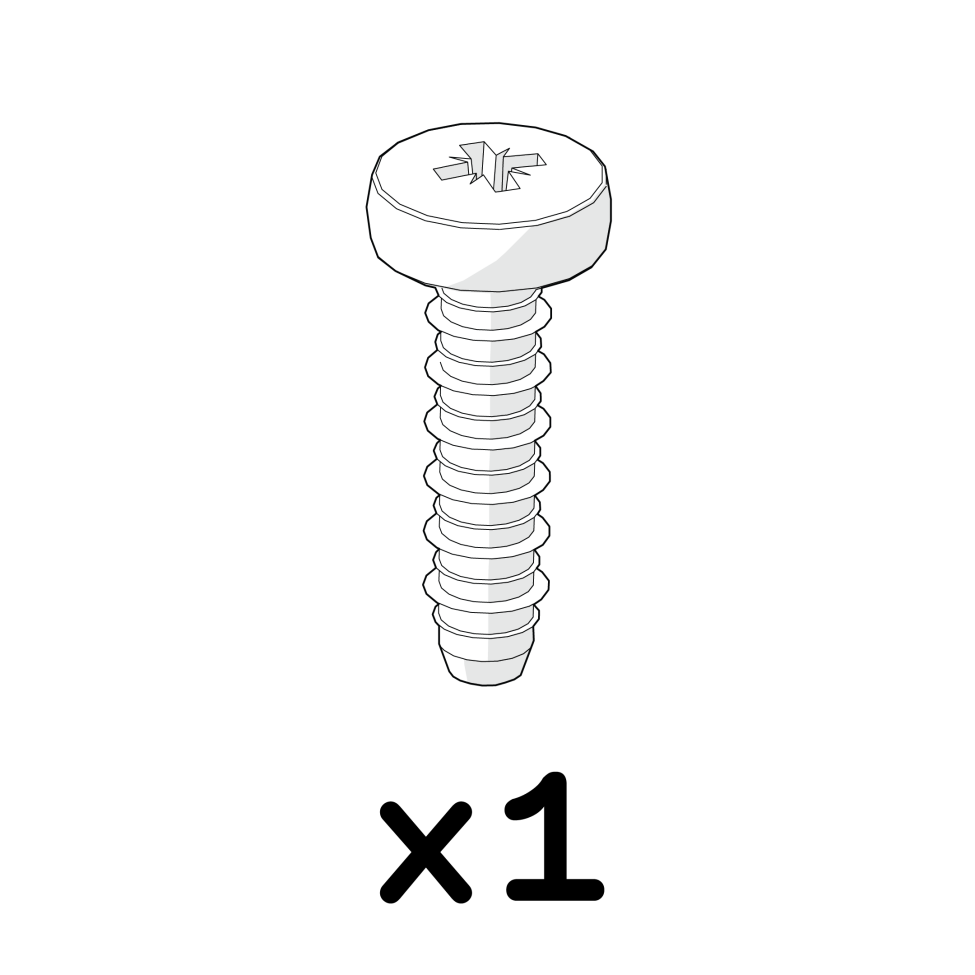 Self Tapping Screw 4.8 x 18mm