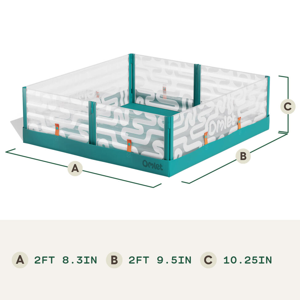 Small hamster playpen dimensions (in)