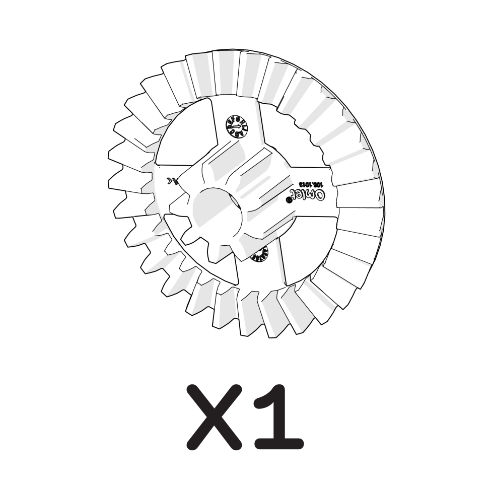 Smart Autodoor för Eglu Go  konisk kuggväxel