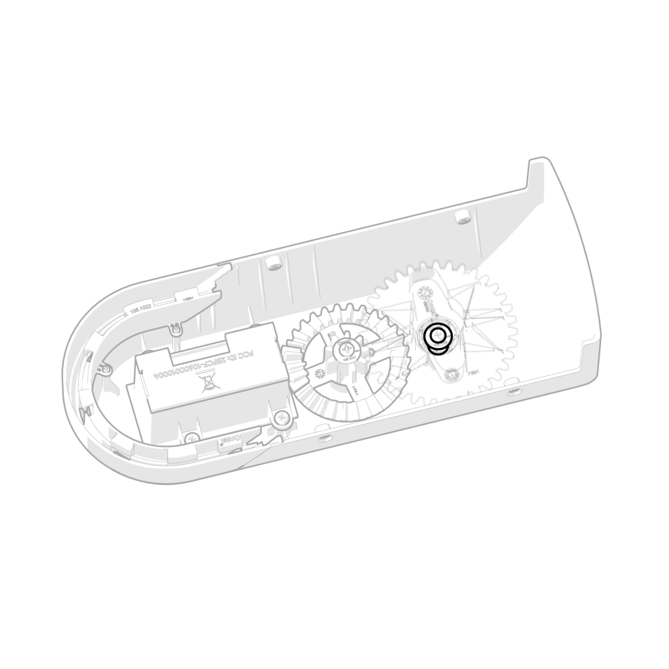 Smart Autodoor für Eglu Go  getriebelager klein auf smart Autodoor für Eglu Go