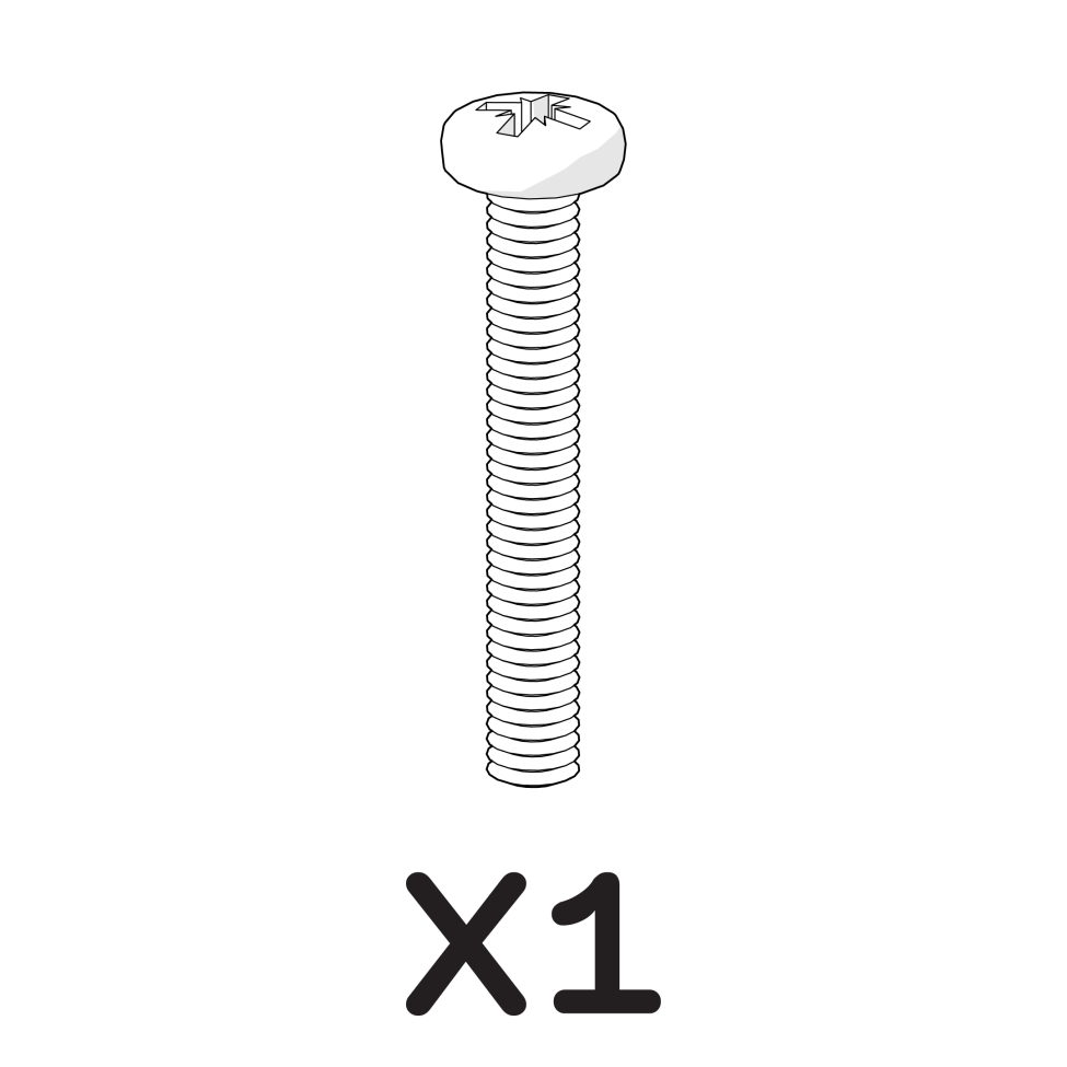 Maskinskruv m4x0,7x28mm pozi pan