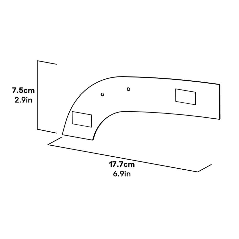 Smart Autodoor för Eglu Go  Switch mall Go mått