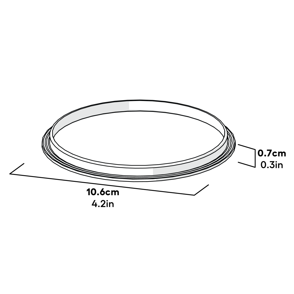 Smart chicken feeder 5kg battery seal dimensions