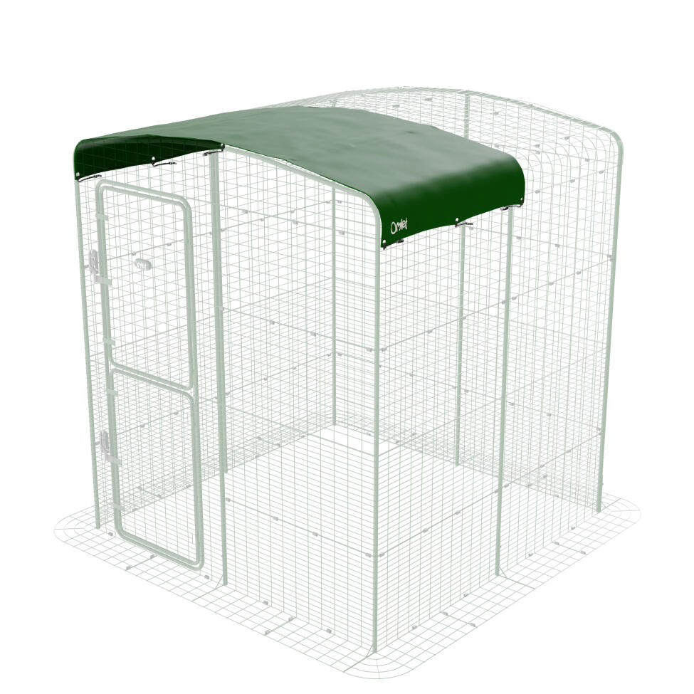 Couverture résistante avec bord de Gouttière pour passage à pied - 2m