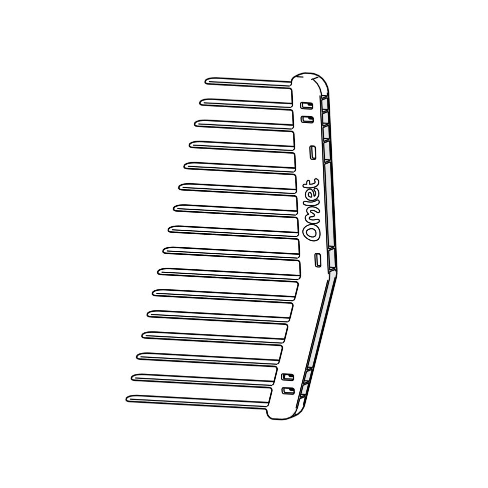 Bagged wheel arm track guard Eglu Go  up