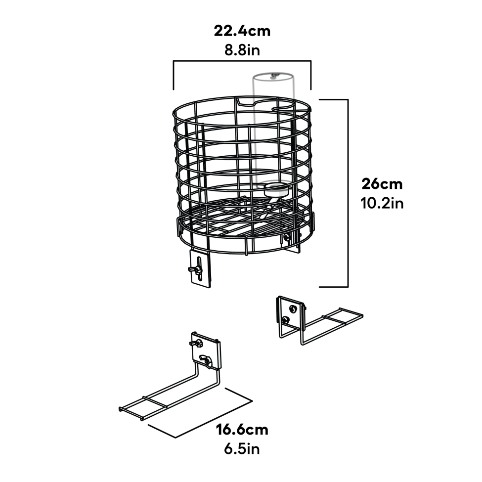 Zippi afmetingen hooirek in doos (063.0011)