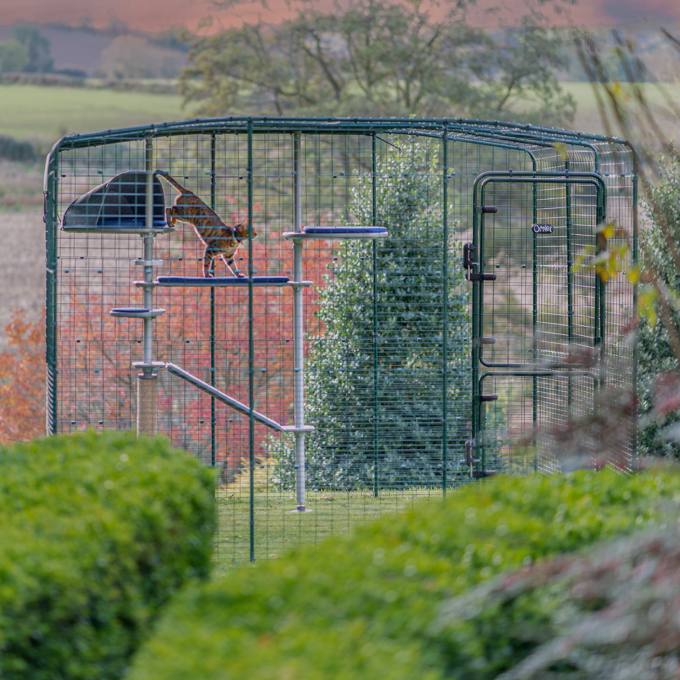 Girandola A Vento A Forma Di Gatto In Metallo - Decorazione Per Giardino O Bicicletta | Divertente E Colorata - Foto 2