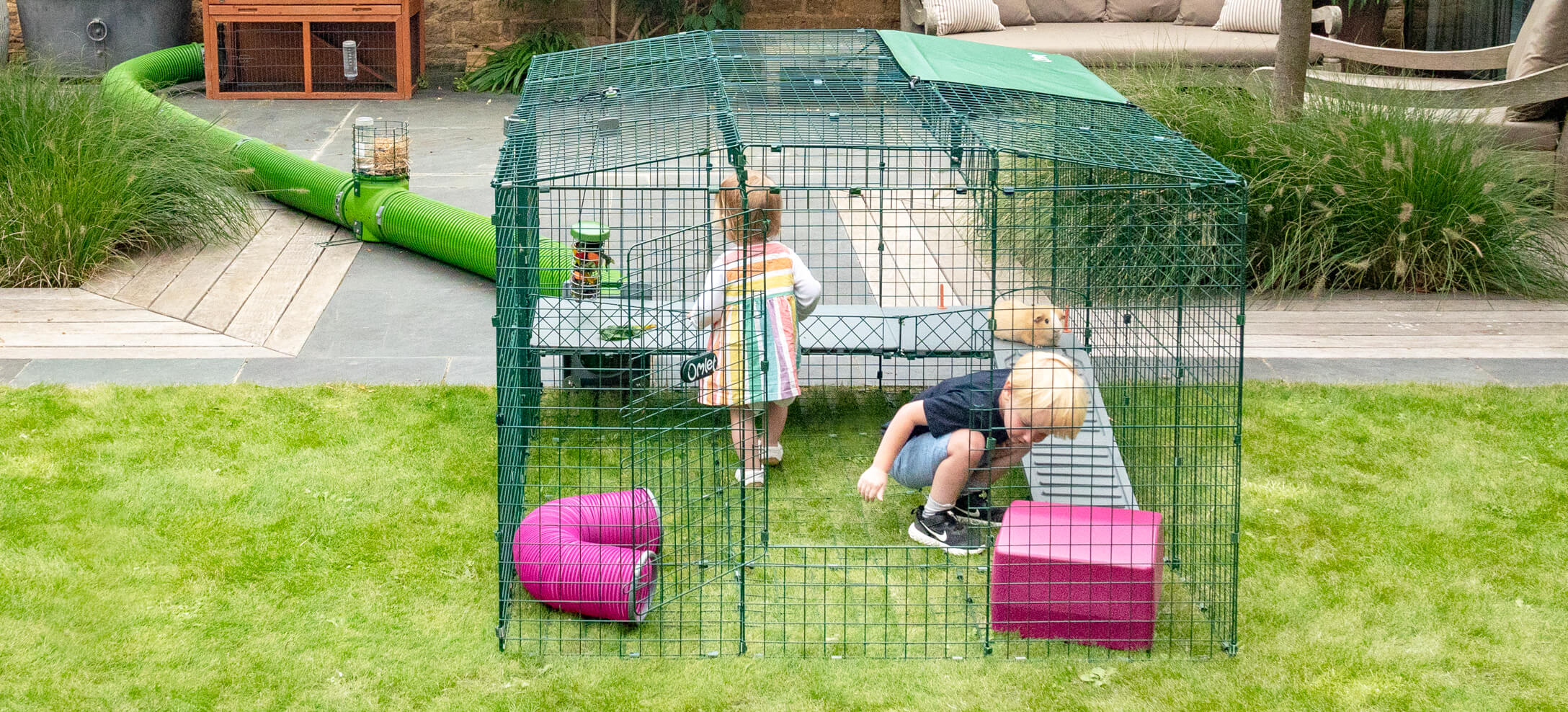 Zippi Guinea Pig Tunnel System Omlet