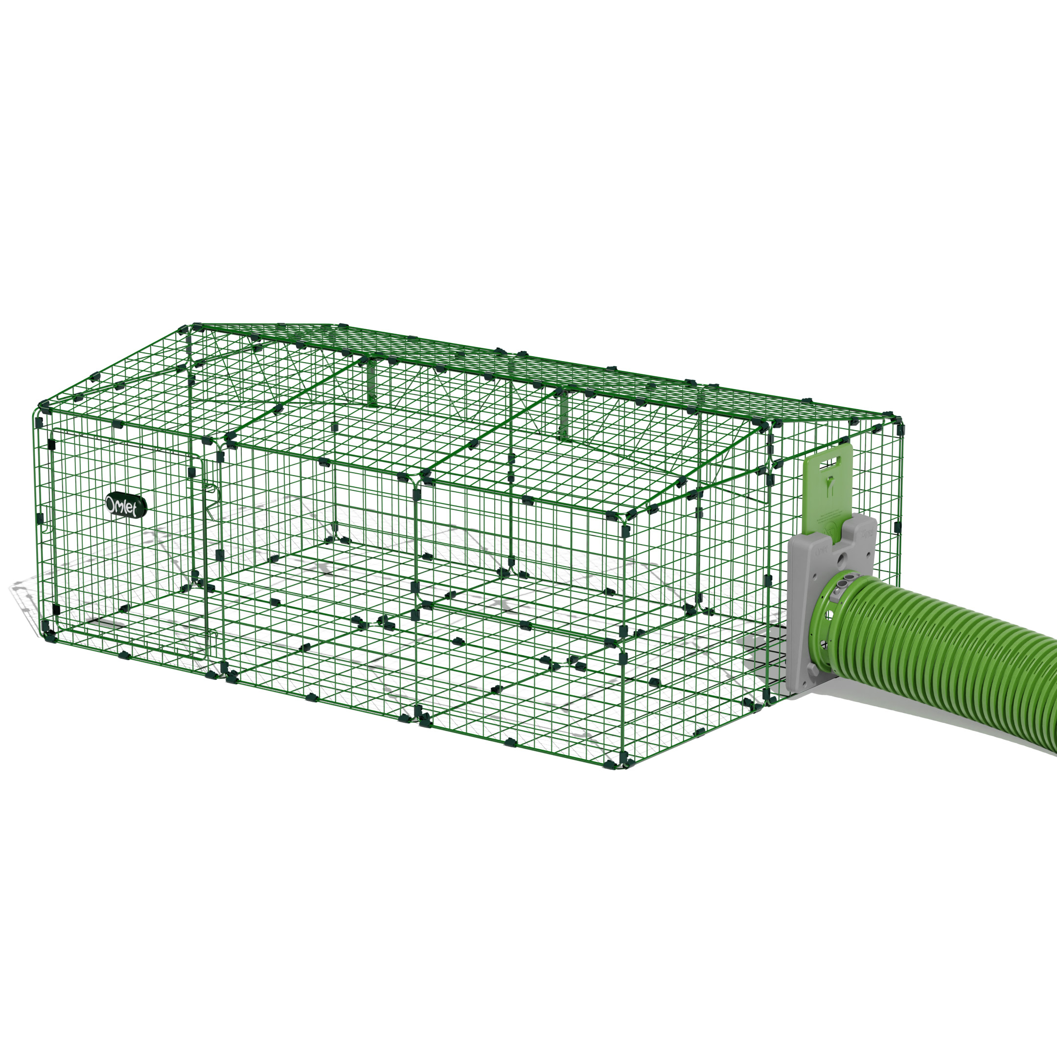 Zippi Rabbit Run with Roof and Underfloor Mesh Single Height Omlet