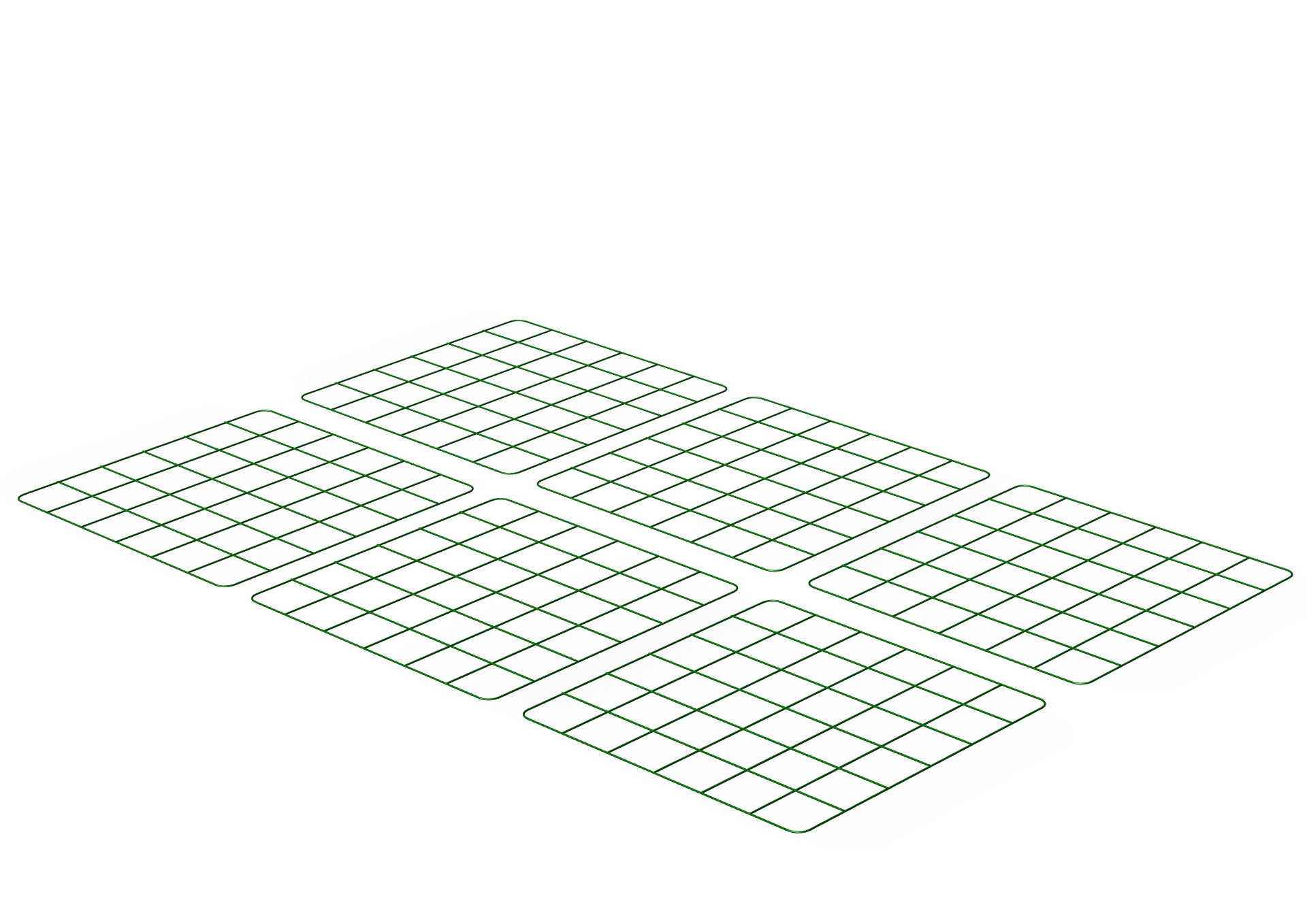 Zippi Rabbit Run Underfloor Panels - Pack of 6 | Omlet