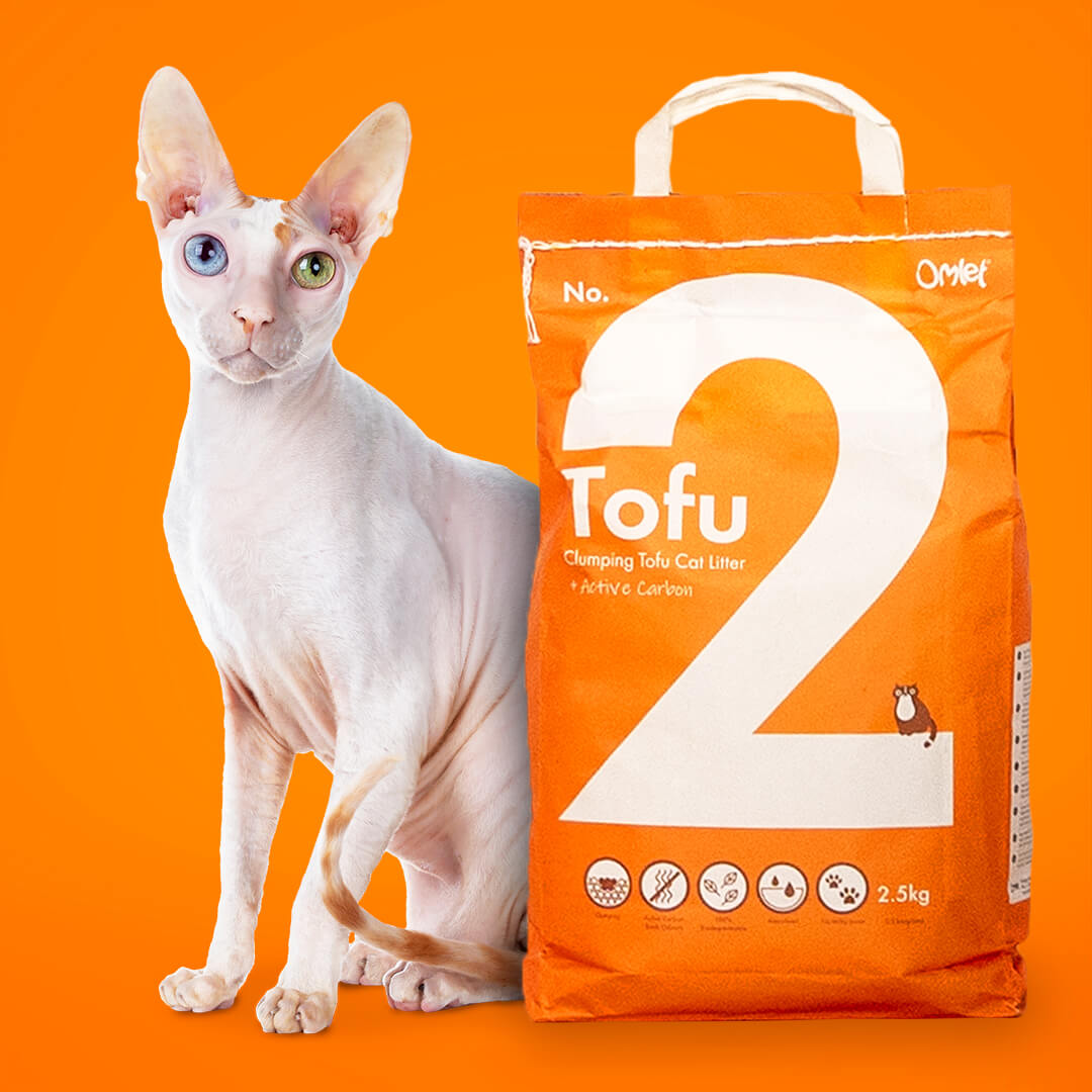 Omlet Cat Litter No. 2 - Tofu - 5 lbs. 8 oz.