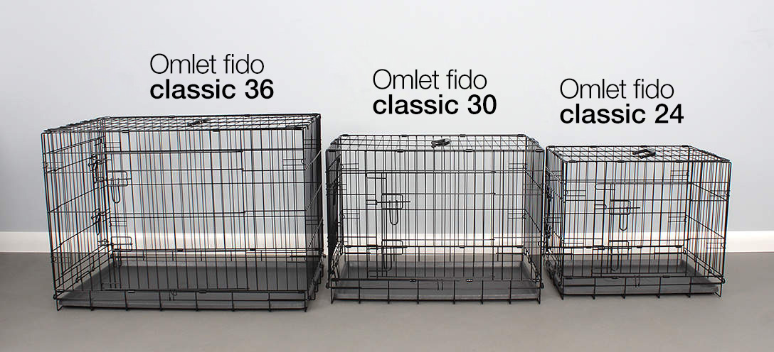 Fido Classic Folding Dog Crate Omlet