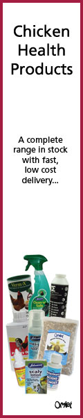 A complete range of chicken health products with fast, low cost delivery.
