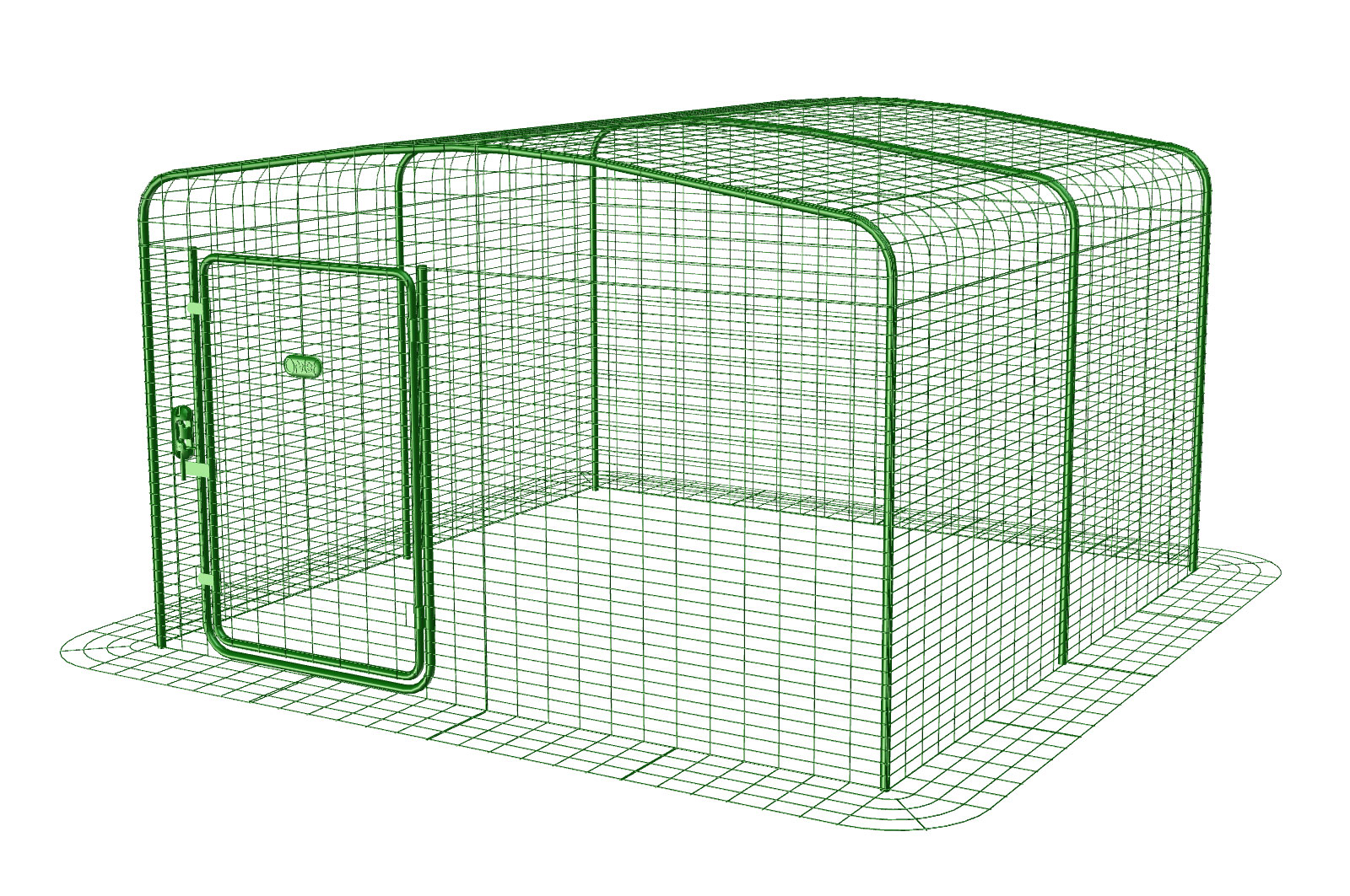 Outdoor Rabbit Run - 6ft x 6ft x 3ft | Omlet