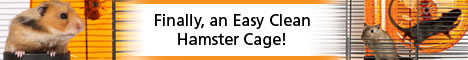 Finally, an Easy-Clean Hamster Cage